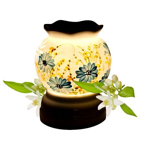 Đèn xông tinh dầu hương bưởi