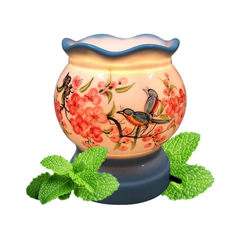 Đèn xông hương bạc hà